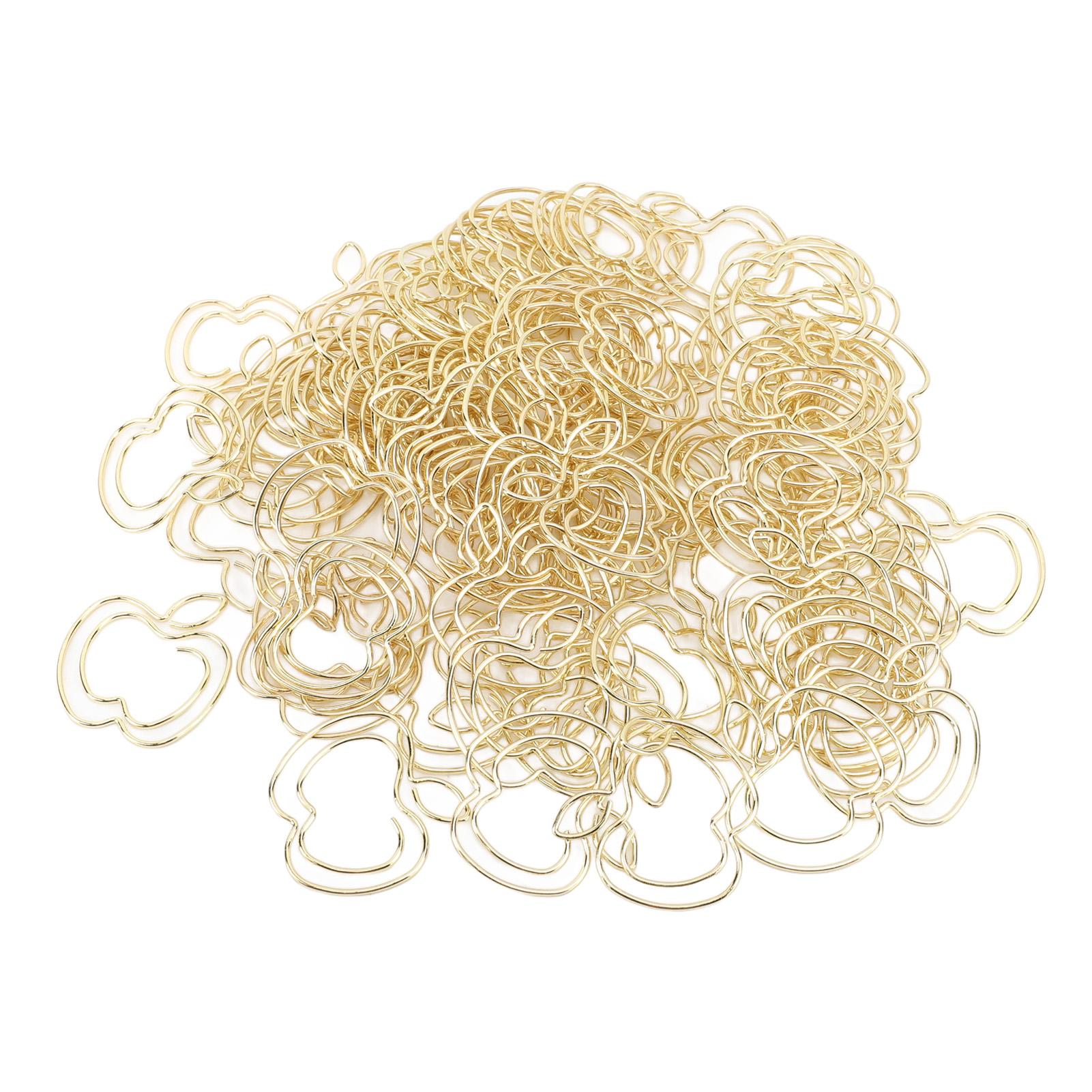 100 stücke Obst Büroklammern Nette Lesezeichen Pare Clips Tragbare Lustige Kleine Büroklammern mit Transparent