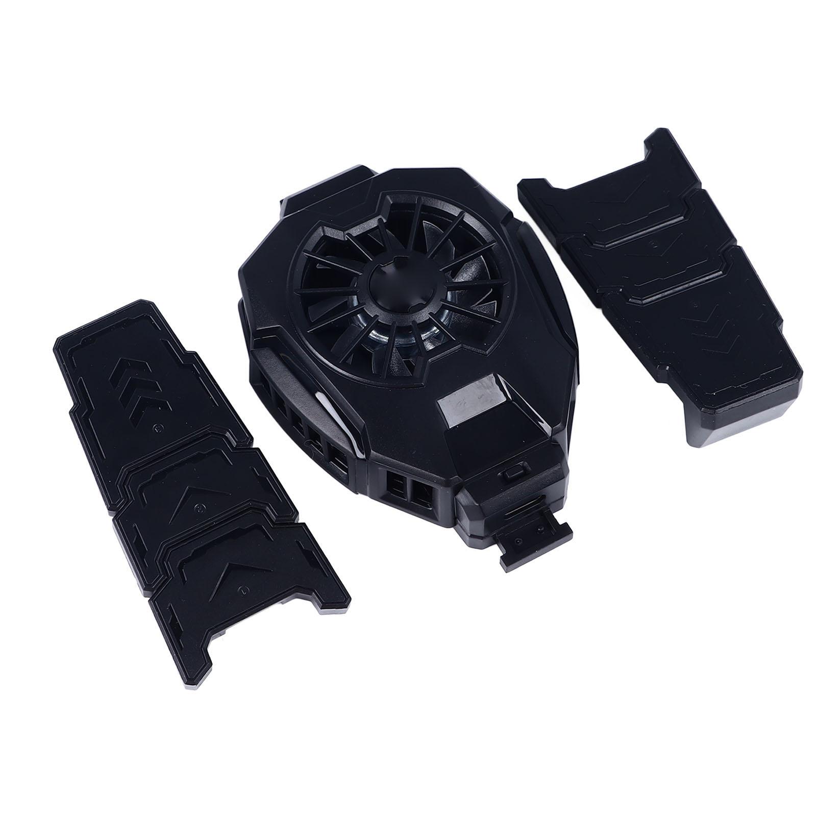 Tablet-Kühler Einziehbarer Einrastbarer Tablet-Rückseitenclip Kühler Radiator mit Temperaturanzeige für