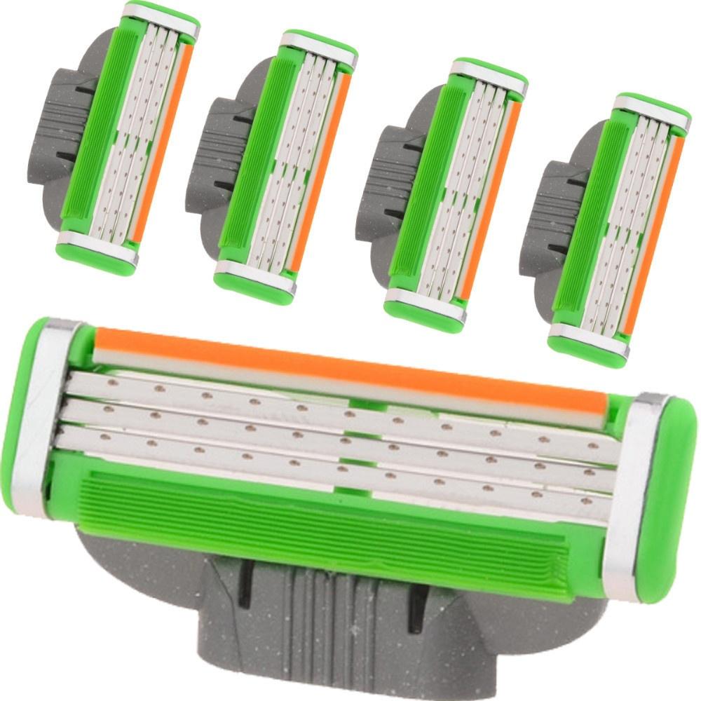 Neue hochwertige 4-teilige Klingen Rasierklingen für Männer Power-Rasierklingen