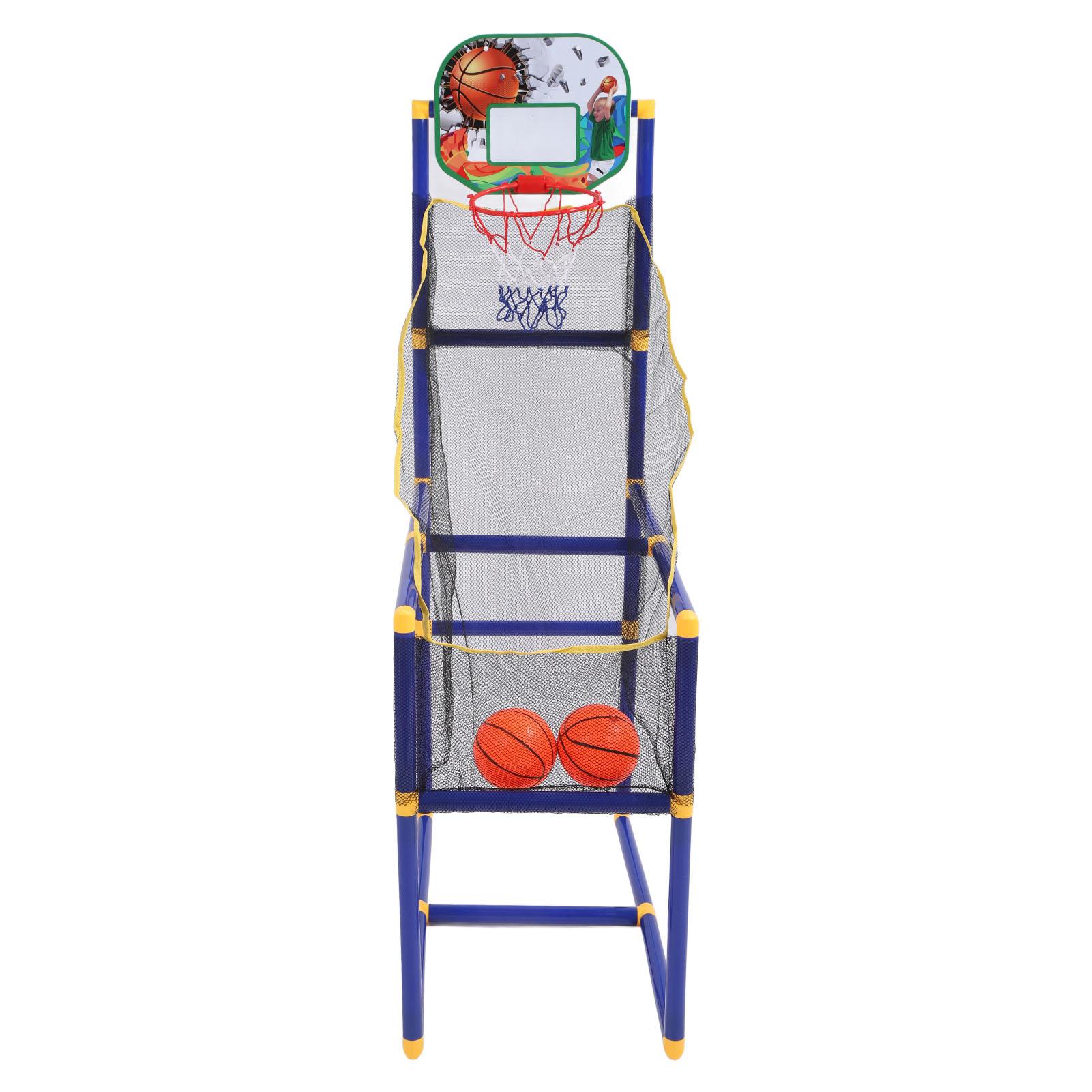 Basketball-Arcade-Spiel, tragbares, abnehmbares Basketballkorb-Schussspielzeug für Kinder für drinnen und draußen