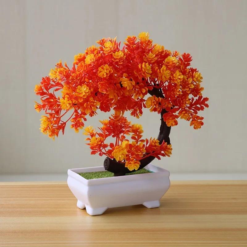 Künstliche Pflanzen, Bonsai, simulierter Baum, Topfpflanzen, künstliche Blumen, Tisch-Topfornamente
