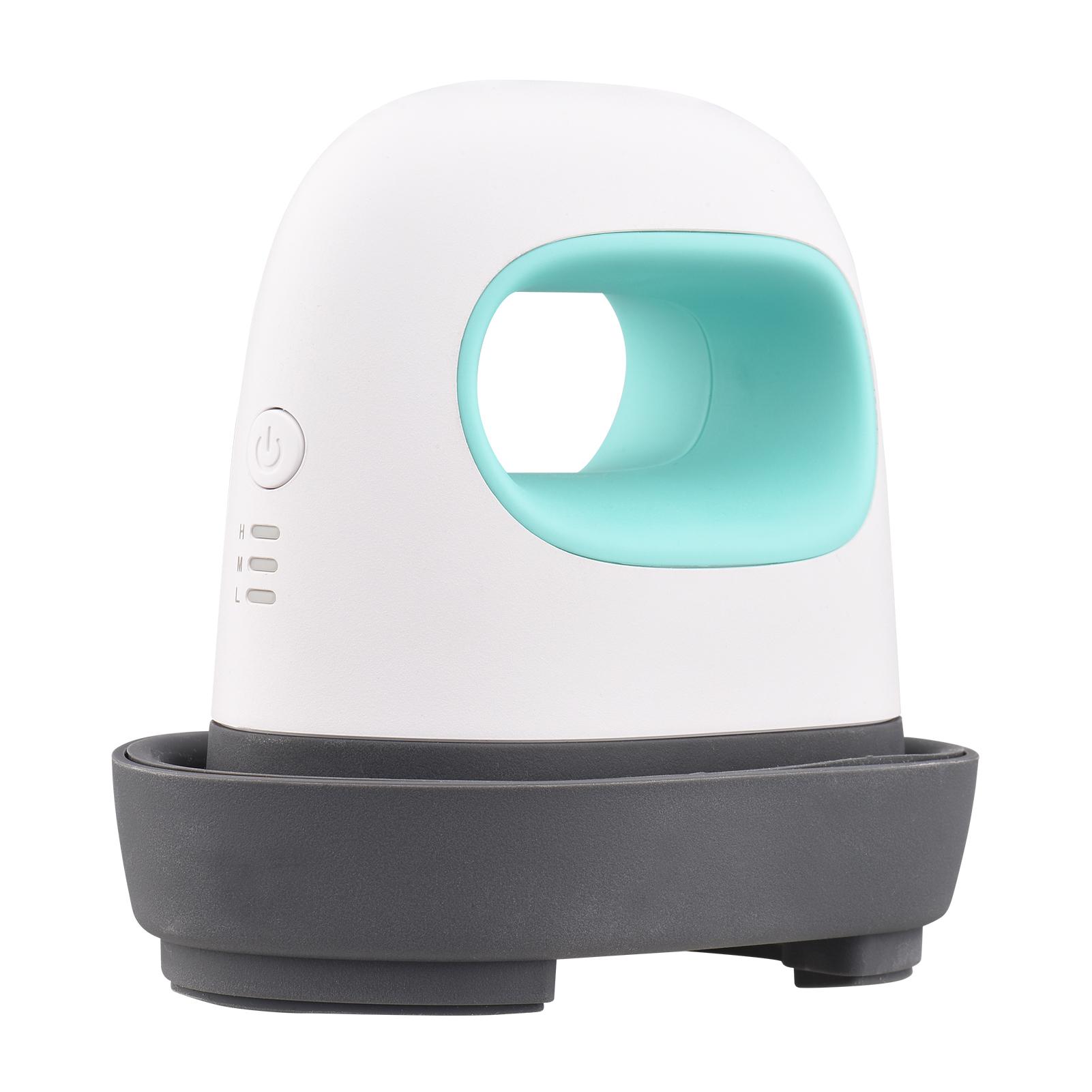 Mini-Heißpressmaschine, T-Shirt-Druck, einfache Erwärmung, Transferpresse, Bügeleisen, Maschinen für Kleidertaschen US Plug grün