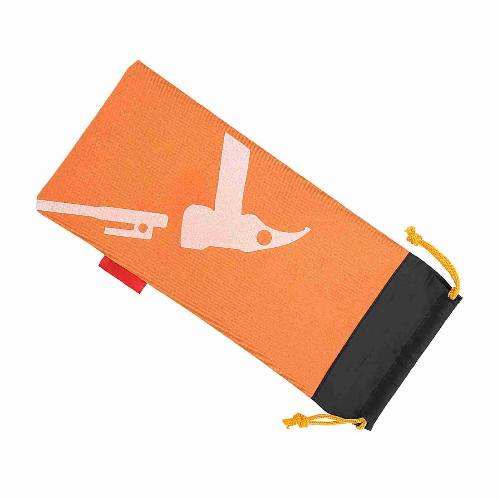 Zelt Camping Zelt Peg Hammer Nagel Beutel Schwarz Peg Nägel Stake Lagerung Tasche(rot) orange