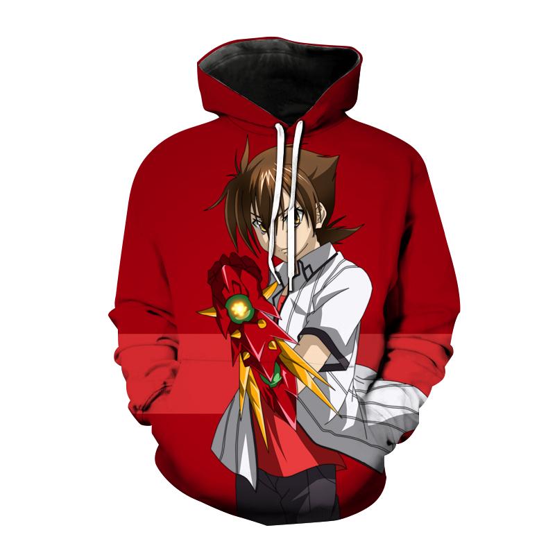 High School DxD 3D Gedruckt Hoodies Anime Kawaii Sexy Mädchen Sweatshirt Männer Frauen Mode Übergroßen Hoodie Harajuku Pullover Unisex S