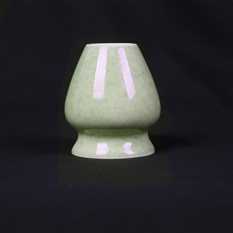 Matcha-Schneebesenhalter, Matcha-Schale für die Teezeremonie, traditioneller Matcha-Zeremonien-Starter, Keramik-Chase-Schneebesenständer für Anfänger gray