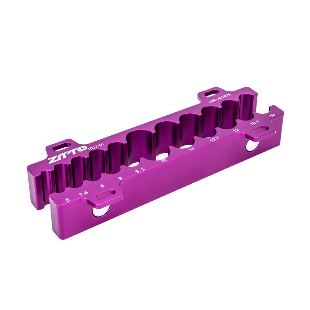 ZTTO Aluminiumlegierung Fahrrad Universal Fahrrad Hinterradstoßdämpfer Federgabel Reparaturwerkzeug Schraubstockeinsätze TQJJ-01