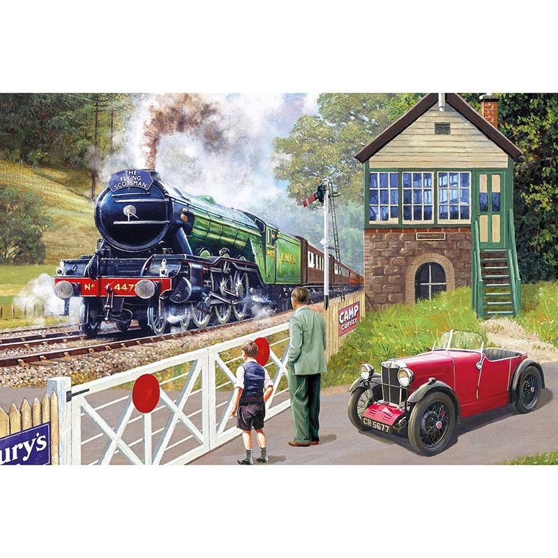 Handarbeit Diamant Malerei Mosaik Hause Dekoration Zug Tour Diamant Mosaik Kreuz Stich 20X30CM