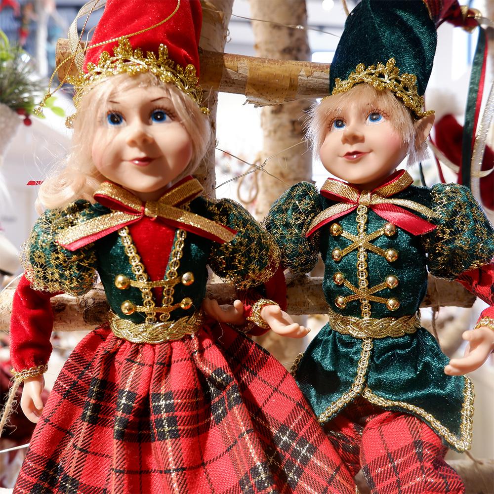 Neue Weihnachten Elf Plüsch Spielzeug Wohnkultur Paar Elfen Urlaub Puppen Spielzeug Neue Jahr Geschenk Kinderzimmer Dekoration Navidad Natal Weihnachten