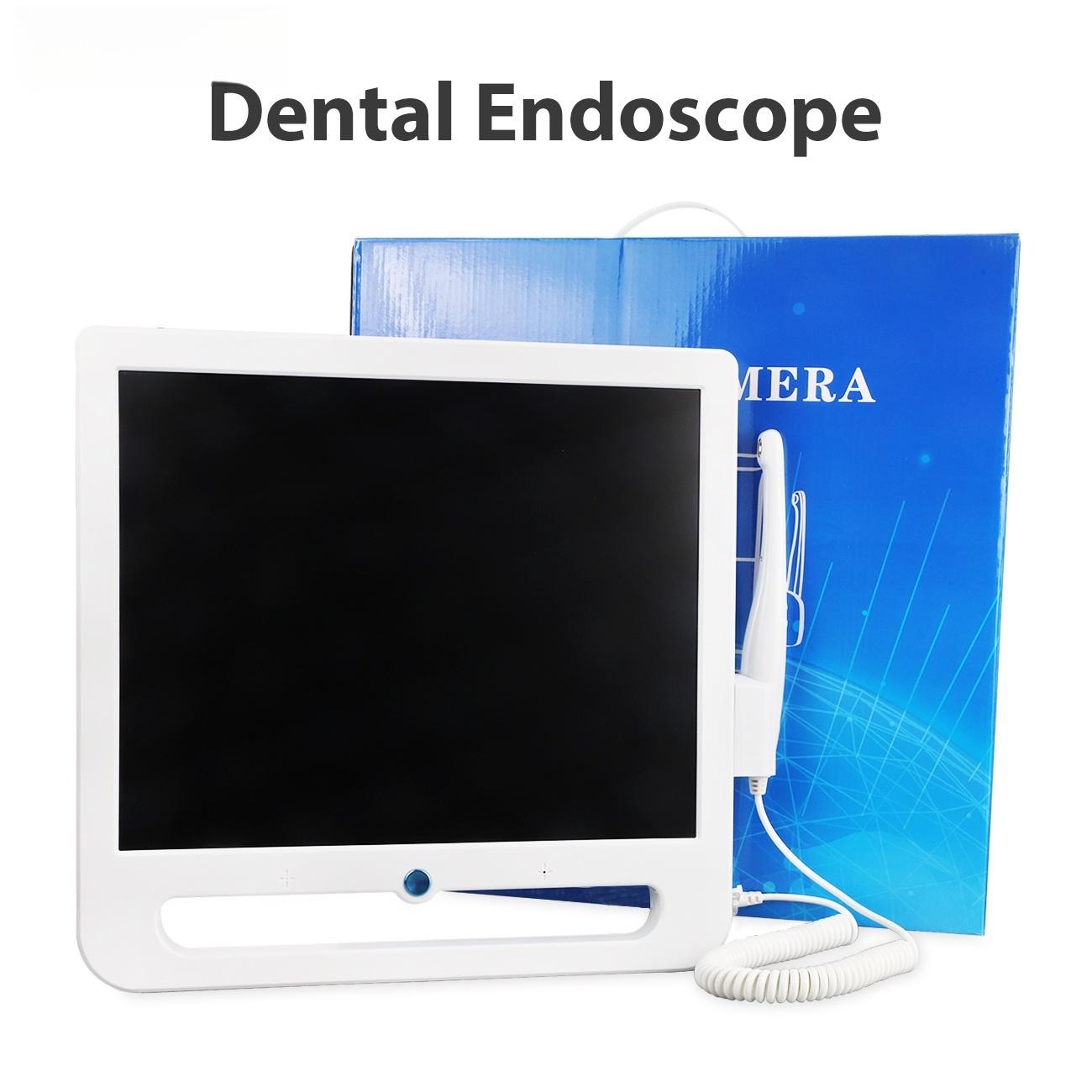 Dental Endoskop 17 zoll LCD Monitor VGA Intra Oral Kamera 6LED Wifi Digital Radio Zahnmedizin Intra Oral Kamera 18 Millionen Pixel US Plug weiß