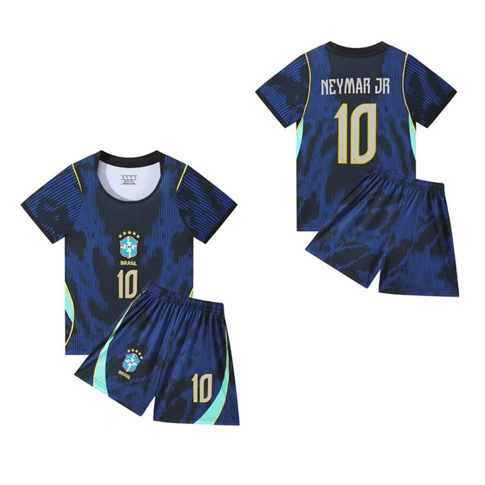 Kinder Trikot Weltmeisterschaft Trikot Fußballstar Kleidung Fan Version 24