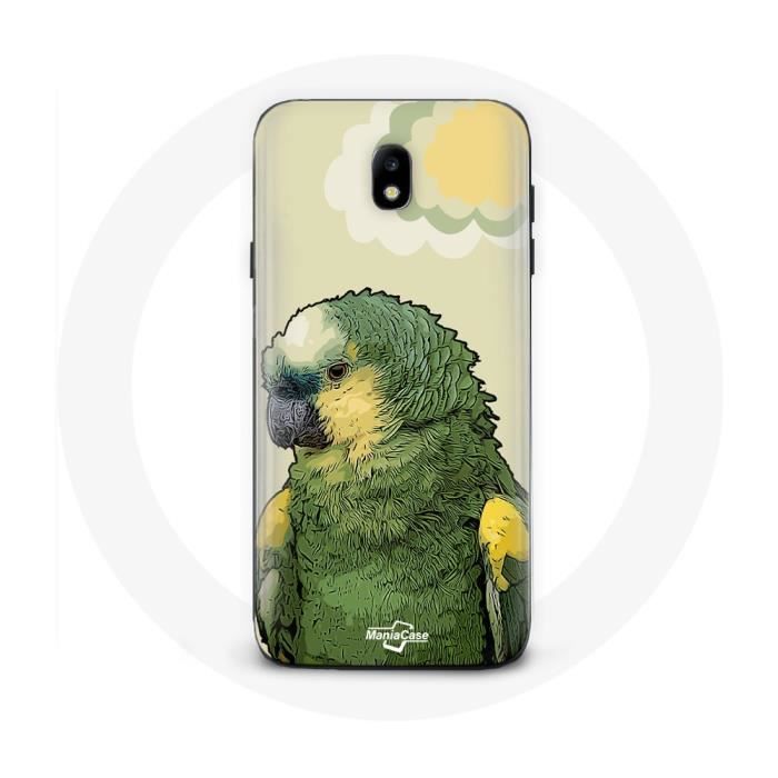 Samsung Galaxy J3 2017 Hülle Amazon Grüne Papageien