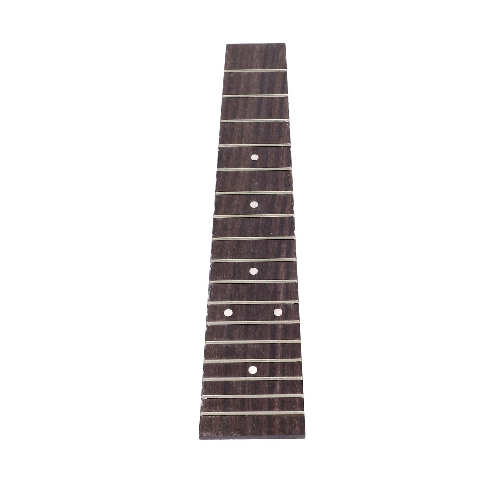 Ukulele Griffbrett Palisander Griffbrett 23in 17 Bünde Ersatz für Musikinstrument GSA13