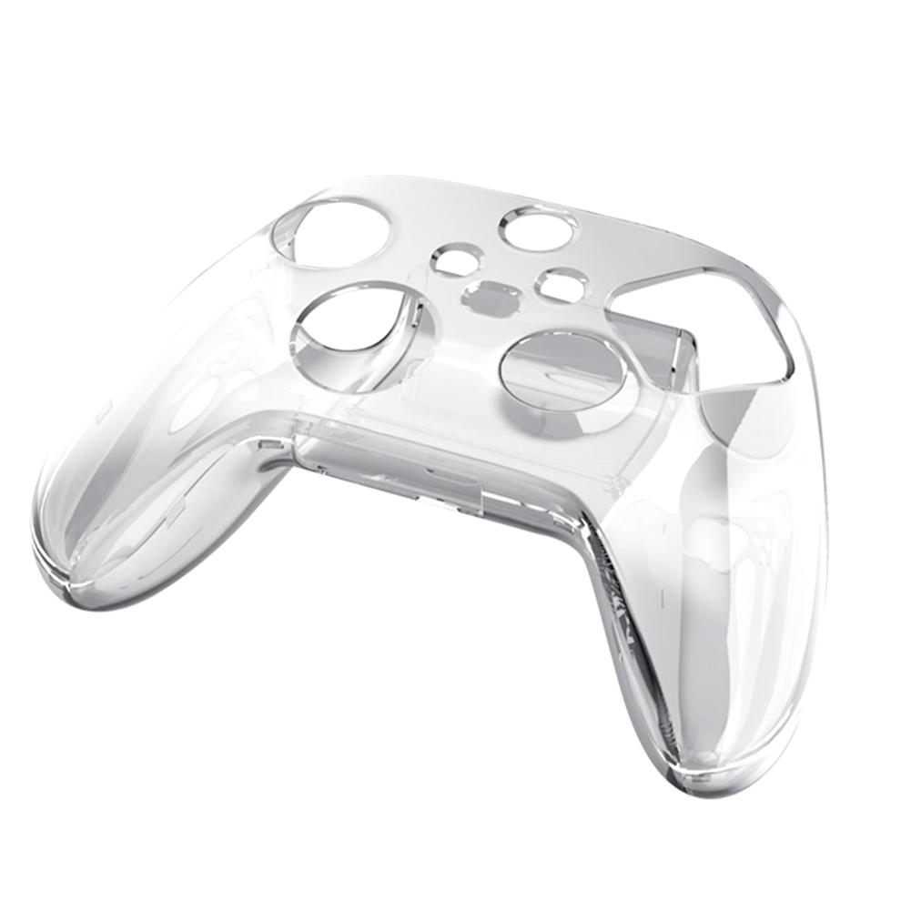 Harte Schutzhülle für Xbox Series X/S Controller, rutschfeste, transparente Haut, Gehäuseschutzhülle für Xbox Series X/S transparent
