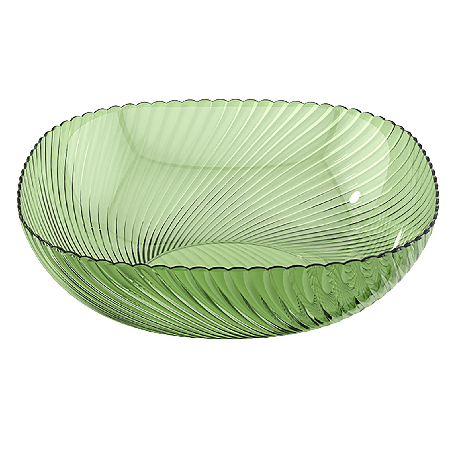 Obstschale, luxuriös, exquisit, geräumig, leicht zu reinigen, Mittelstückschale für Snacks und Süßigkeiten waldgrün