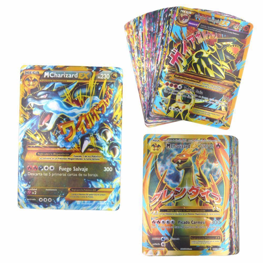 100 Stück Gemischte Karten Pokemon Karten Sammlung H12 100PCS - 100VMAX