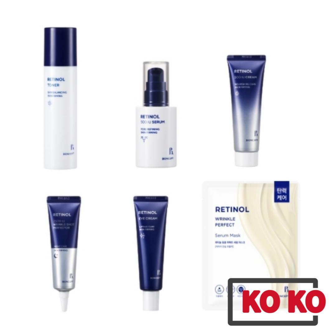 [Boncept] [Daiso] Retinol-Kollektionen / Wrinkle Shot, Serum, Maske, Creme, Augencreme, Toner Toner 135ml
