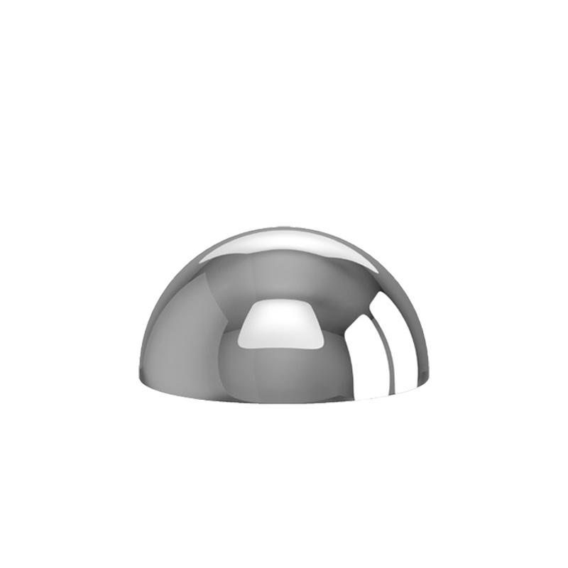 1PC Edelstahl Blick Halbkugel Ball 1,0mm Dicken Durchmesser 51mm-200mm Reflektierende Ball 102mm