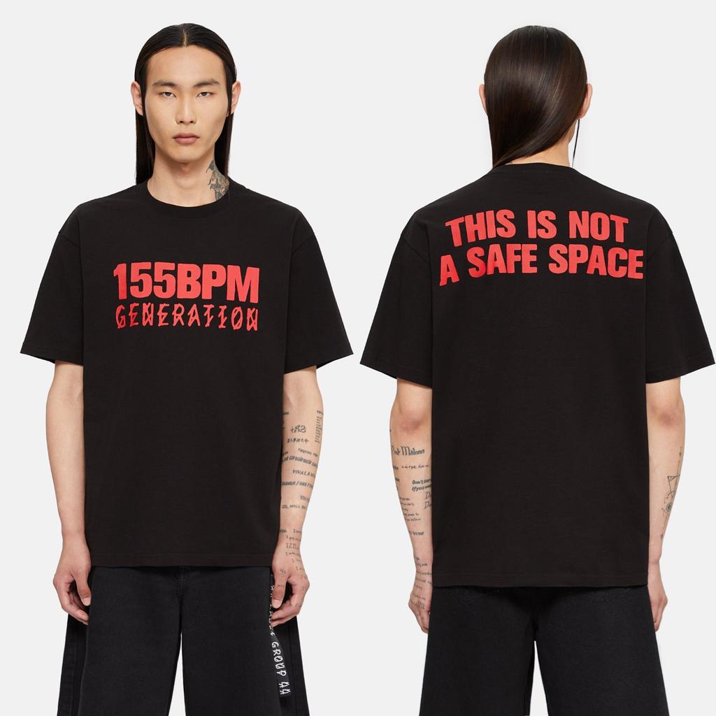 44 LABEL GRUPPE T-Shirt Europäische Marke Gemary Berlin Viertel Männer Frauen Oversized Y2k Unisex Kurze Ärmel Hohe Qualität Streetwear Harajuku T-Shirts M elfenbein