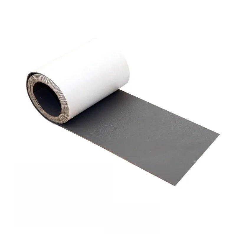 Selbstklebendes Leder-Reparaturband für Sofa, Autositze, Handtaschen, Jacken, Möbel, Schuhe, Erste-Hilfe-Flicken, Lederflicken, DIY, Schwarz 5cmx10m graue