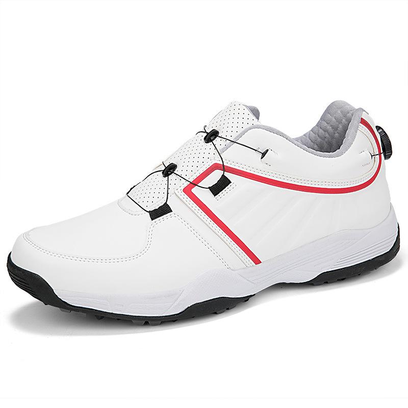 Große Größe 36-48 Männer Golf Schuhe Spikeless Männer Frauen Golf Turnschuhe Unisex Golf Sport Schuhe Outdoor Sport Golf schuhe 36 white