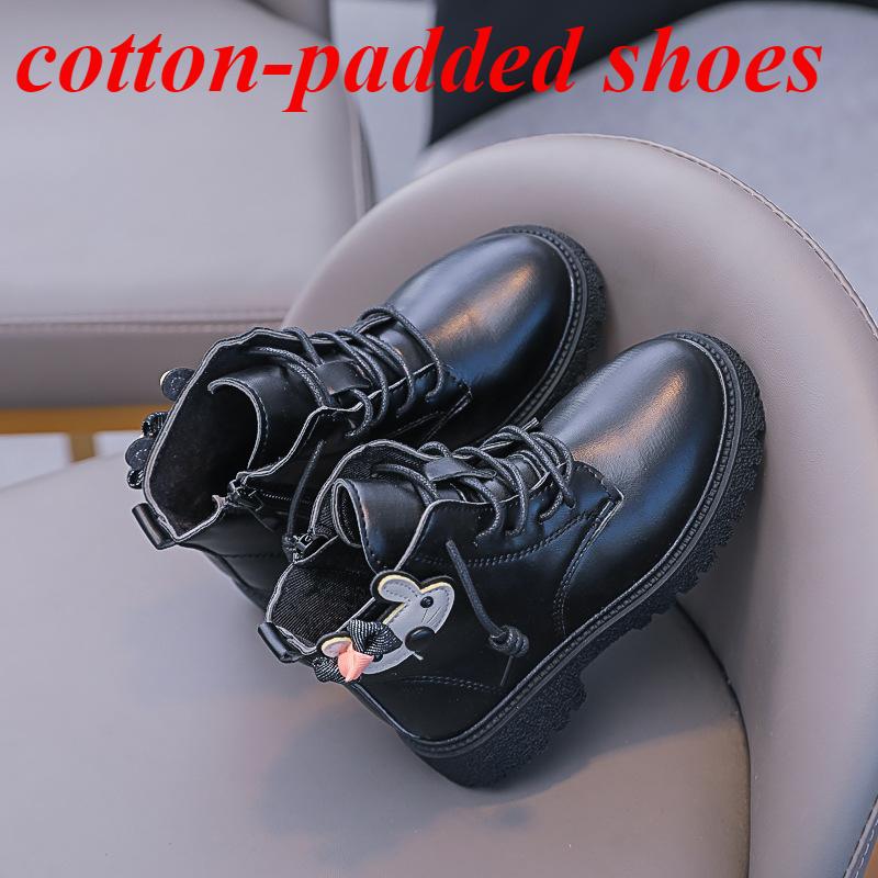 Mädchen Stiefel Kinder Kurze Stiefel Weiche Sohlen Stiefeletten Prinzessin Stiefel Kinder Schuh für Mädchen Herbst Winter Schuh für Mädchen Botas Mujer Tenis 26 weiß/schwarz