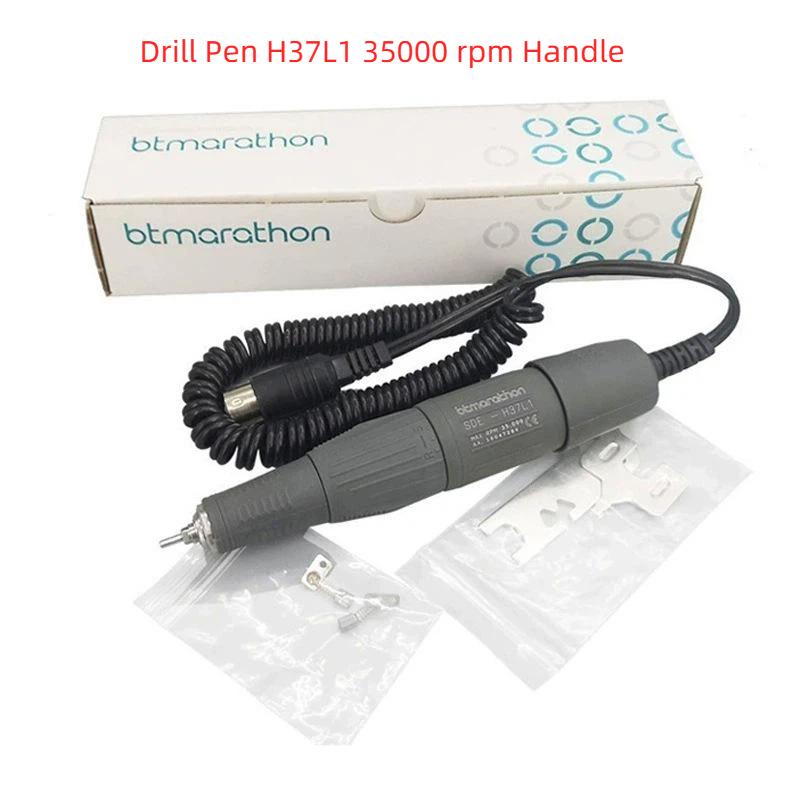 H37L1 Nagelfräser Ersatzhandstück 1 Set Universeller Griff Kompatibel mit Marathon STRONG 210 für Persönliche Heimpflege der Nägel Onesize