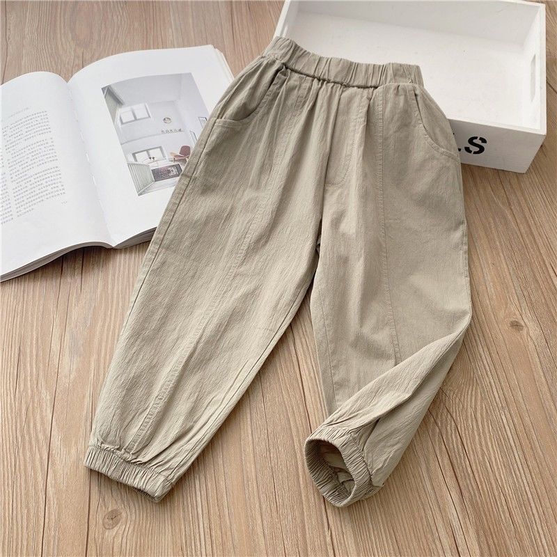 Kinder Sommer Mückenschutzhose Dünne Jungen Schnelltrocknende Hose Mädchen Freizeithose Baby Knöchelhose 140