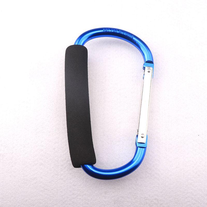 Multifunktions Baby Kinderwagen Zubehör Haken Kinderwagen Organizer Haken Kinderwagen Aufhänger Für Baby Auto Griff Zubehör blau