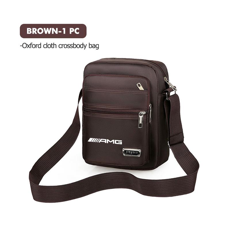 Für Mercedes Benz Oxford Herren Umhängetasche Crossbody Handtasche Lässig Handtasche AMG W204 W205 W203 W211 W201 W210 W108 W124 W126 PV1