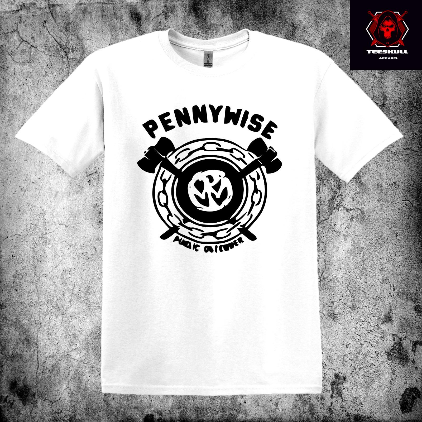 26 Pennywise Punk Rock Band T-Shirt Schwere Baumwolle Unisex T-SHIRT S-3XL Unisex T-Shirt 5XL bunt