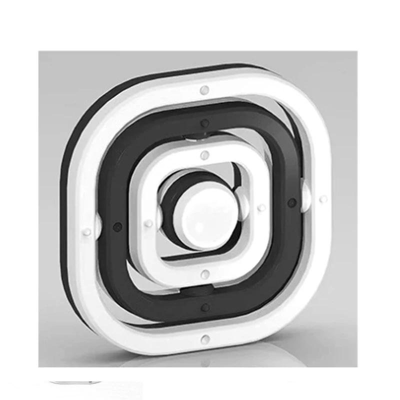 3D Flip Fidget Spinner Spielzeug Unendlichkeit Flip Kreisel Spielzeug Erwachsener Antistress Handkreisel Spielzeug Stressabbau Kinder Kreisel Geschenk white