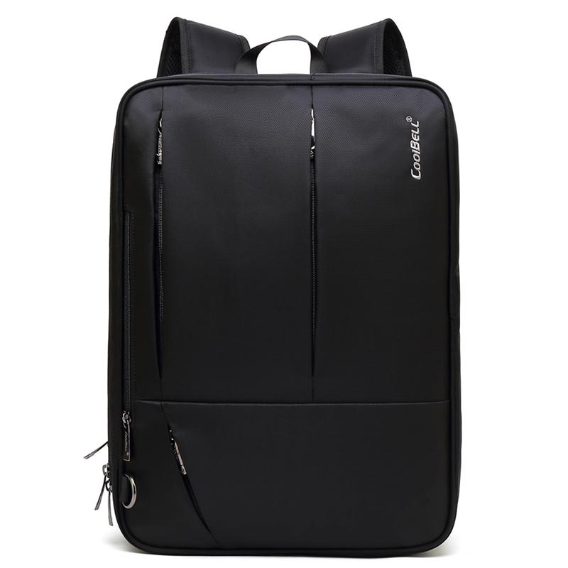 Herren Rucksack Cool Bell Männliche Umhängetasche & Messenger Bag & Handtasche 17/17,3 Zoll Laptop Rucksack Nylon Schwarz/Grau CB-5502 17.3 inch schwarz