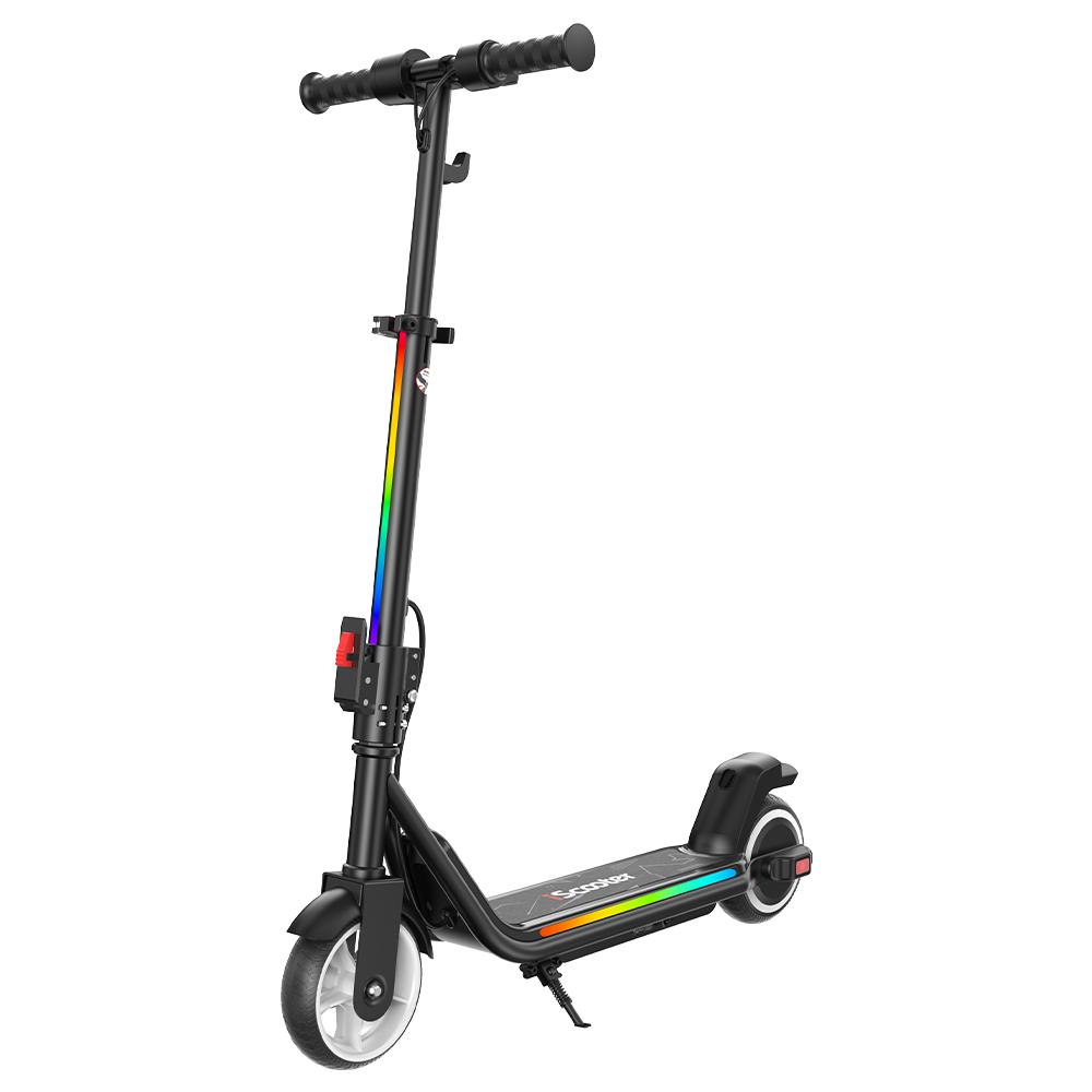 iScooter iK3MAX Kinder Elektroroller 200W Motor 4,5Ah Vollgummi-Reifen Faltbar & Höhenverstellbar 3-stufig Elektroroller für Kinder