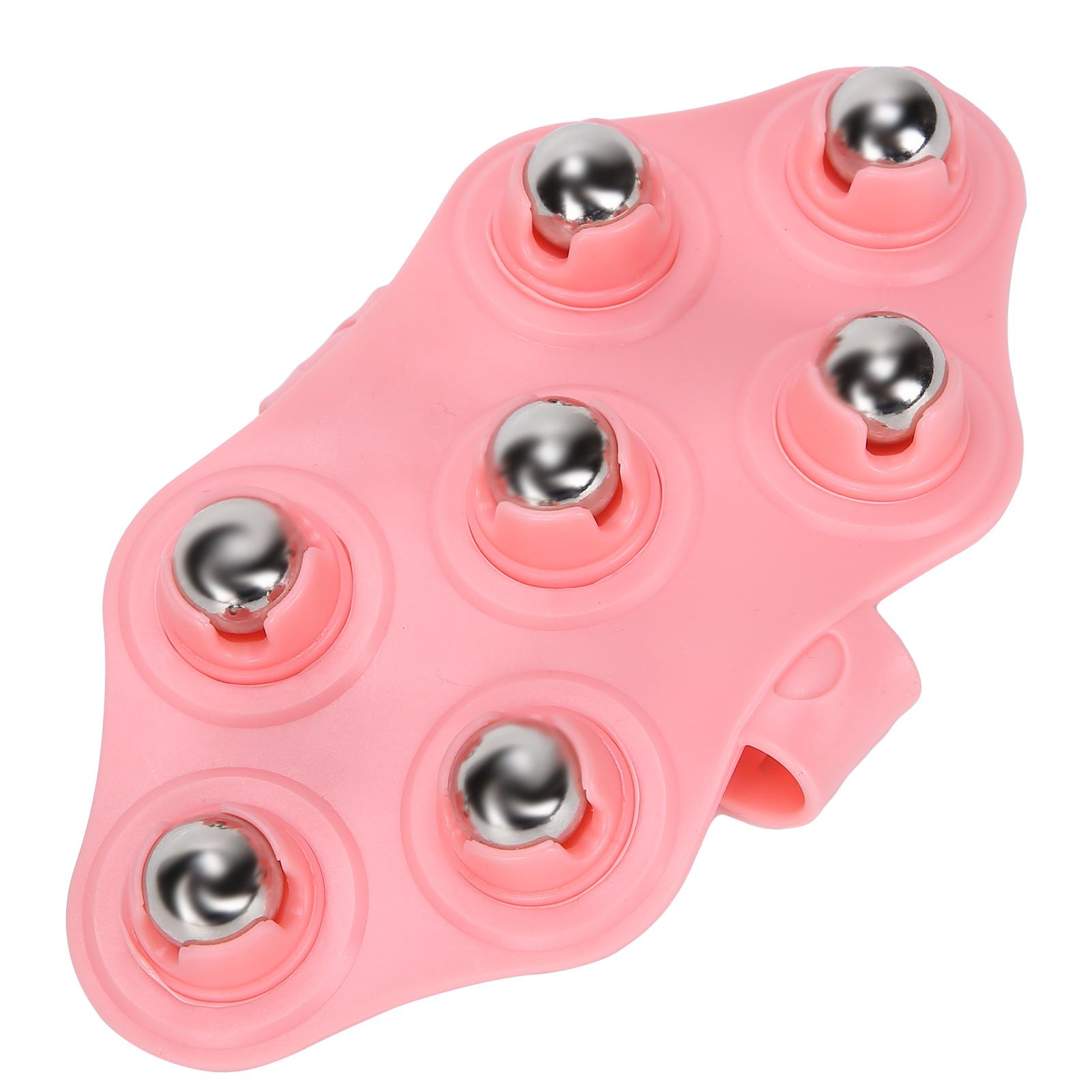 7 Stahlkugel-Massagegerät 360 Grad Drehung Tiefenentspannungs-Massagegerät für Taille Arm Bein