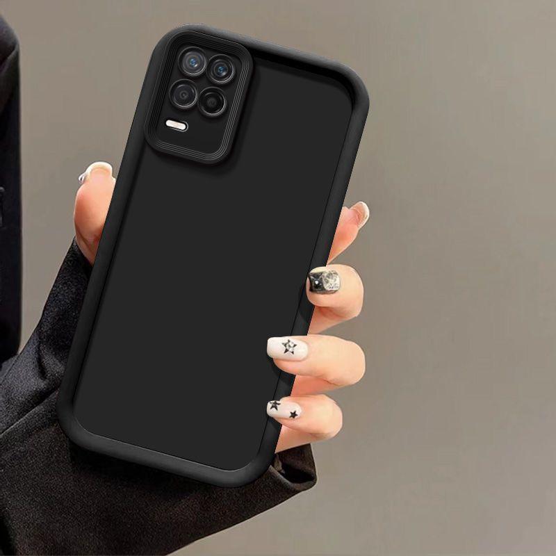 Für Realme 8 Hülle Realme 8 pro Realme 9 5G Realme 8 5G Realme 9 Pro Plus 9i 8i Objektivschutzhülle Handyhüllen Niedlich Lockig Wavy Realme 8 5G