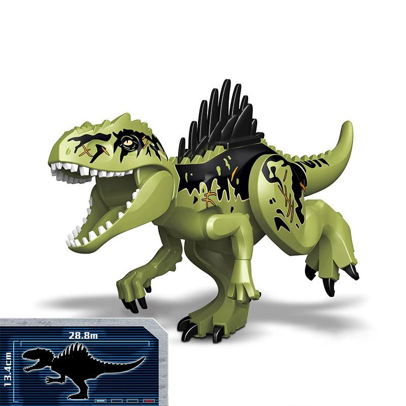 28CM Riesiger Raptor Carnotaurus Bausteine Dinosaurier Steine Tyrannosaurus T-Rex Zusammenbauen Kinderspielzeug Kindergeschenk Weihnachtsgeschenke 40