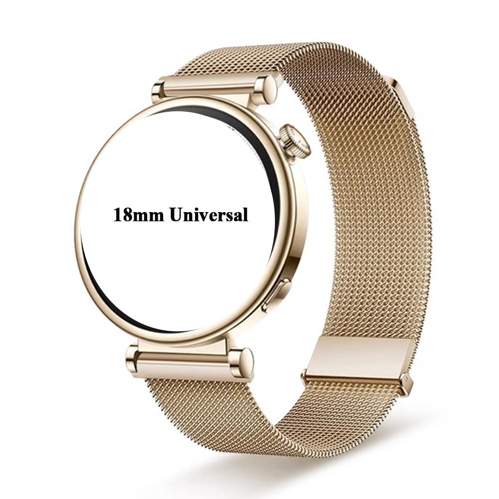 18mm Uhrenarmband für Garmin Venu 3S Armband Schnellverschluss Edelstahl Magnetschnalle Zubehör für Garmin Venu 3S Uhrenarmband For Garmin Venu 3S rose gold
