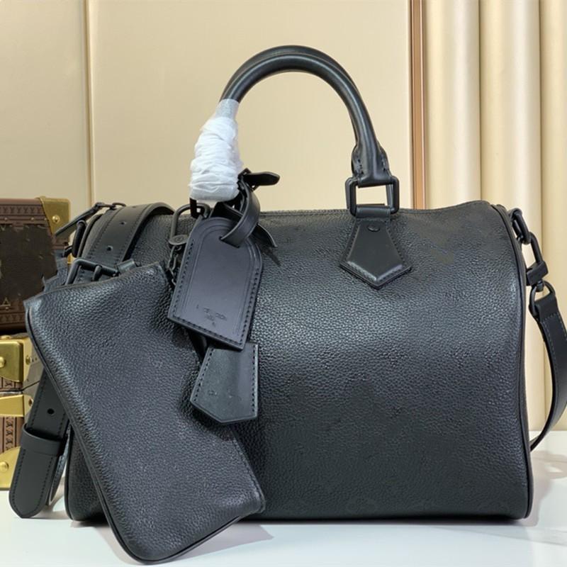 Live-Übertragung Exklusiv Leder Herren Taschen Handtaschen Große Kapazität Limitiert Shashi Schwarz P9 Paare ' Geschäftsreise 30-21-17cm