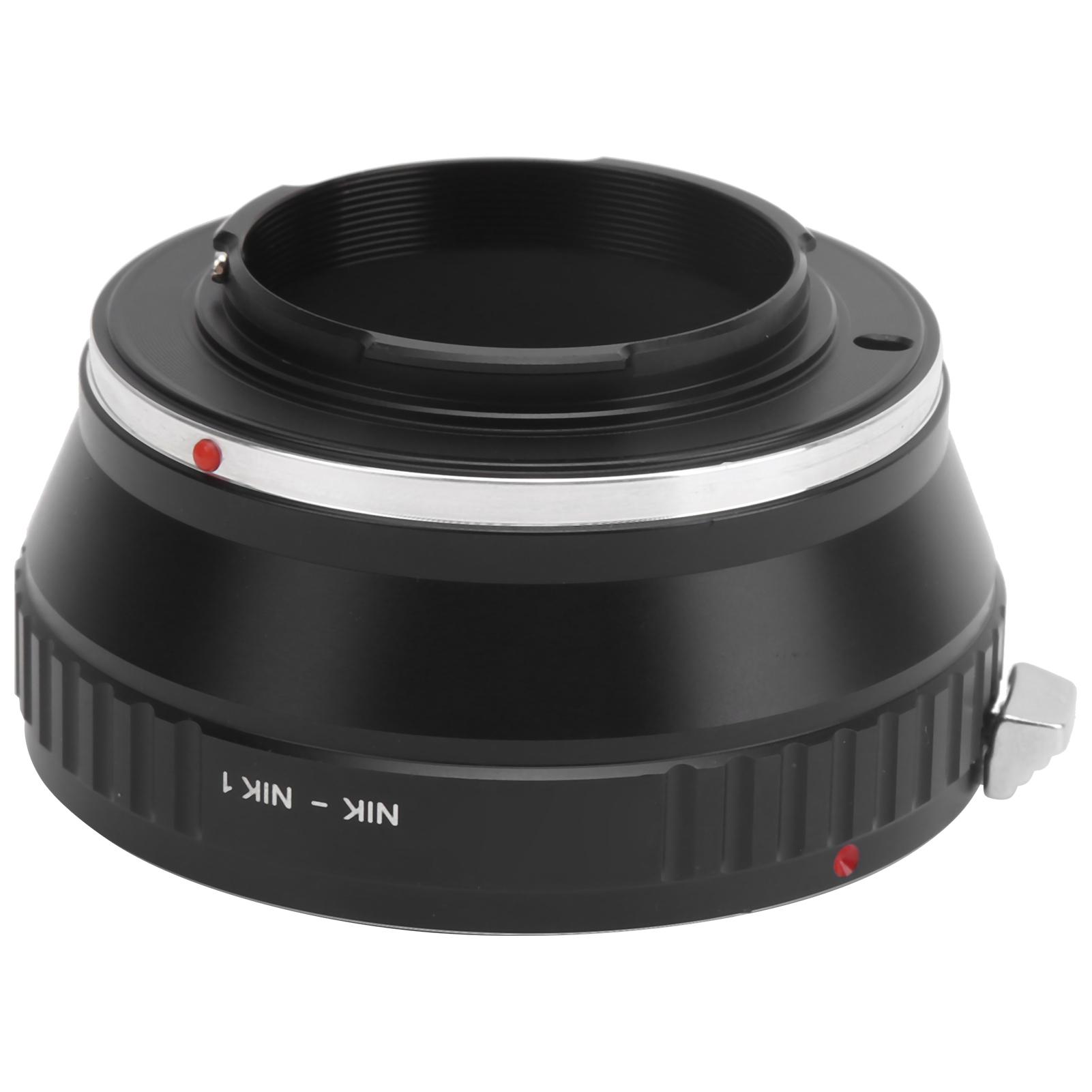 Fikaz Hochpräziser Objektivadapter für Nikon F-Mount passend für Nikon 1-Mount-Kamera