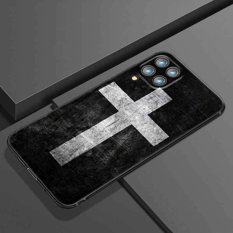 Jesus Christus Kreuz Telefon Fall Für Samsung Galaxy A21 A30 A50 A52 S A13 A22 A32 4G A23 A33 A53 a73 5G A12 A31 A51 A70 A71 A72 Samsung A53 5G