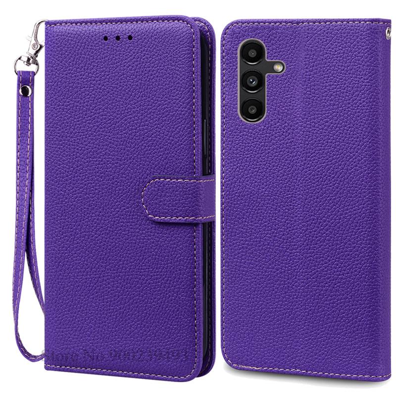 A04S Hülle Für Samsung Galaxy A04s Hülle A047F Leder Brieftasche Klapphülle Für Samsung Galaxy A04S Handyhülle Brieftaschenabdeckung Fundas for Samsung A04S