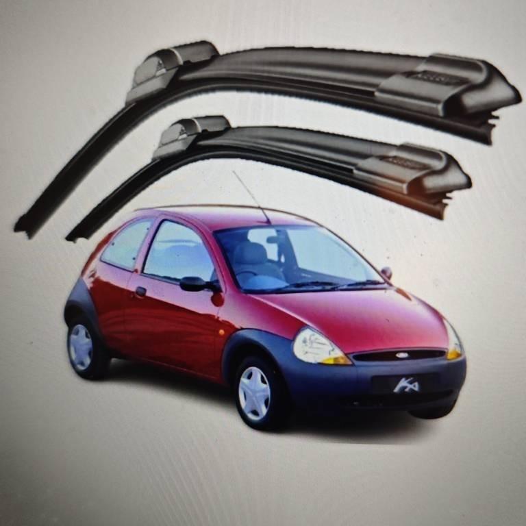 Scheibenwischer Feder-Set für Ford Ka FORD KA 2005 Wischer 19 + 16 Ford FORD KA 2005 wipers 19 inches + 16 inches