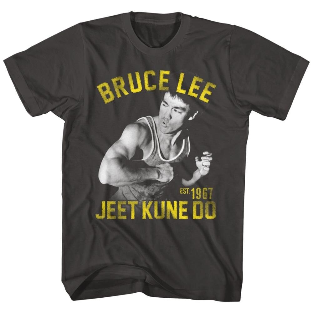 Bruce Lee Kampfsport Karate Legende Jeet Kune Do Est 1967 Herren T-Shirt Unisex T-Shirt XL gray
