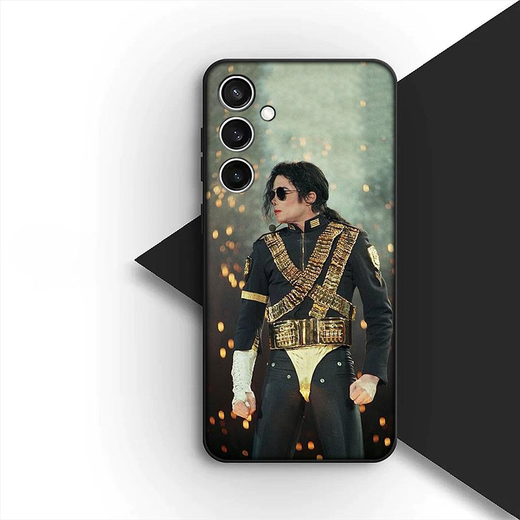 M-Michaels Heißes J-Jacksons Poster Handyhülle für Samsung Galaxy S20 S22 S21 FE Ultra Plus A07 A17 A15 A16 A25 A57 A37 Hülle Galaxy S22 5G