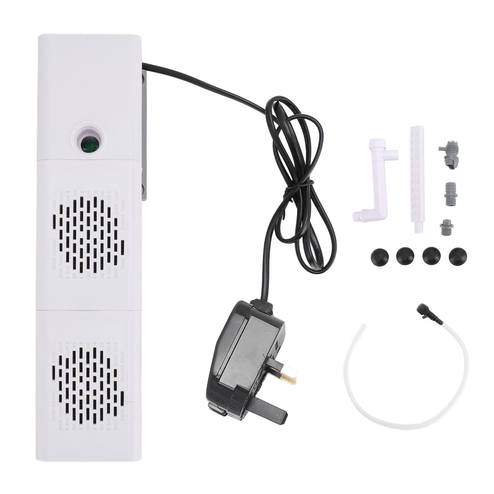 Aquariumfilter 25W Leistungsstarker Tauch-Innenfilter mit Wasserauslass Zirkulationsfiltration