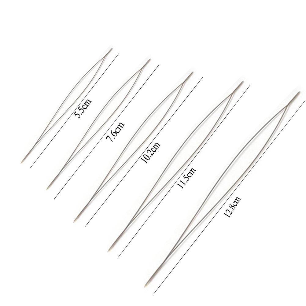 1PC/5Pcs Perlen Nadel Pins Offene Nadeln DIY Perlen Armband Schmuck Werkzeuge Halskette Herstellung Liefert Handgemachte Pins zubehör One for each size-5PCS