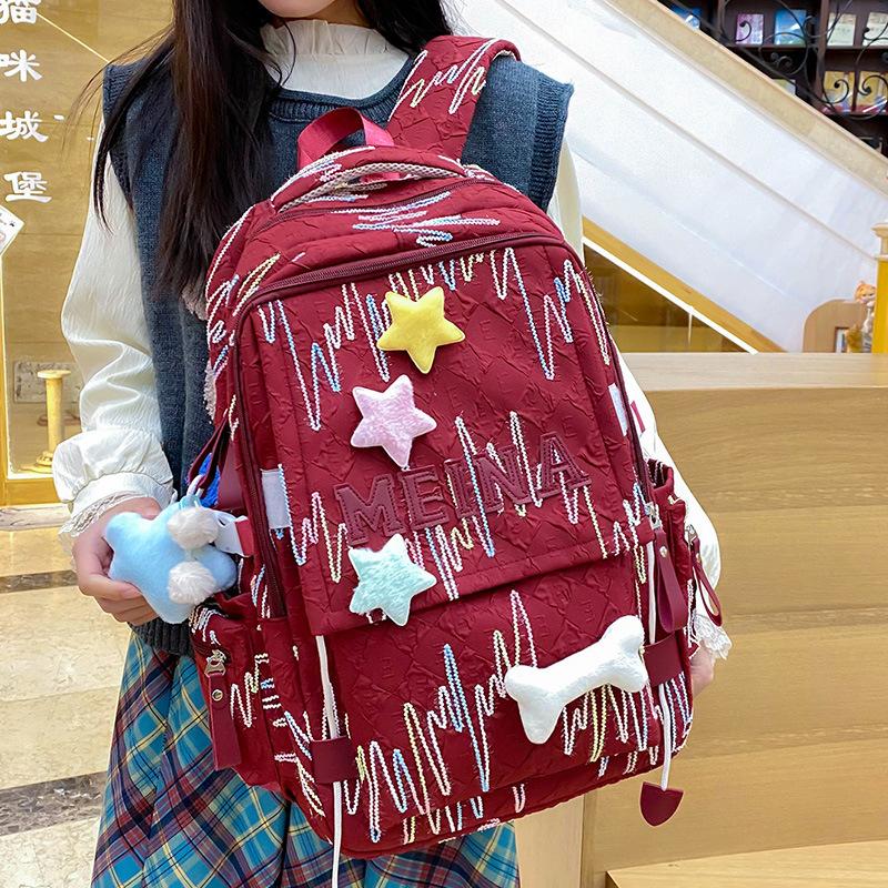 Kinder Schultaschen Grundschule Mädchen Junior High School Schüler Zweiteiliges Set von Rucksäcken mit hohem Wert