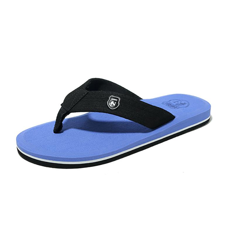 Sommer Herren Flip Flops Top EVA Strandsandalen Schuhe Mann Rutschfest Herren Hausschuhe Bequeme Herren Freizeitschuhe Große Größe 48 49 12 blau