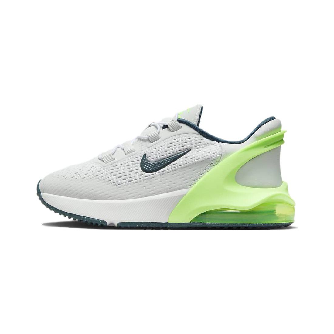Nike Air Max 270 Bequeme Vielseitige Dämpfung Low-Top Kinder Laufschuhe Kinder Laufschuhe Weiß Grün DV1969-006 28