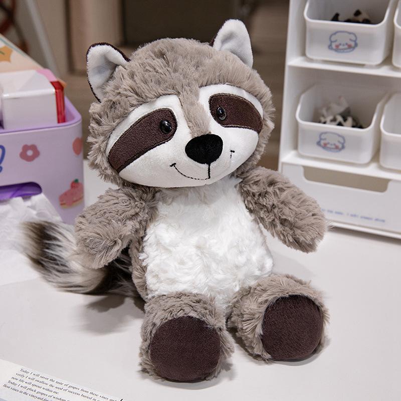 25cm Kawaii Tier Waschbär Foxy Faultier Plüsch Weiche Puppe Spielzeug Geburtstagsgeschenke Kuscheltiere Kinder Partner 25cm